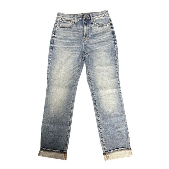 Madewell Denim - Madwell Slim Boyjean Women's 26 Blue NWT‎ High Rise Straight Leg Denim